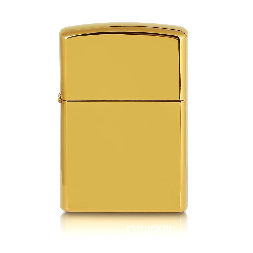 Электроимпульсная USB зажигалка SUNROZ Золотистая (SUN0212)