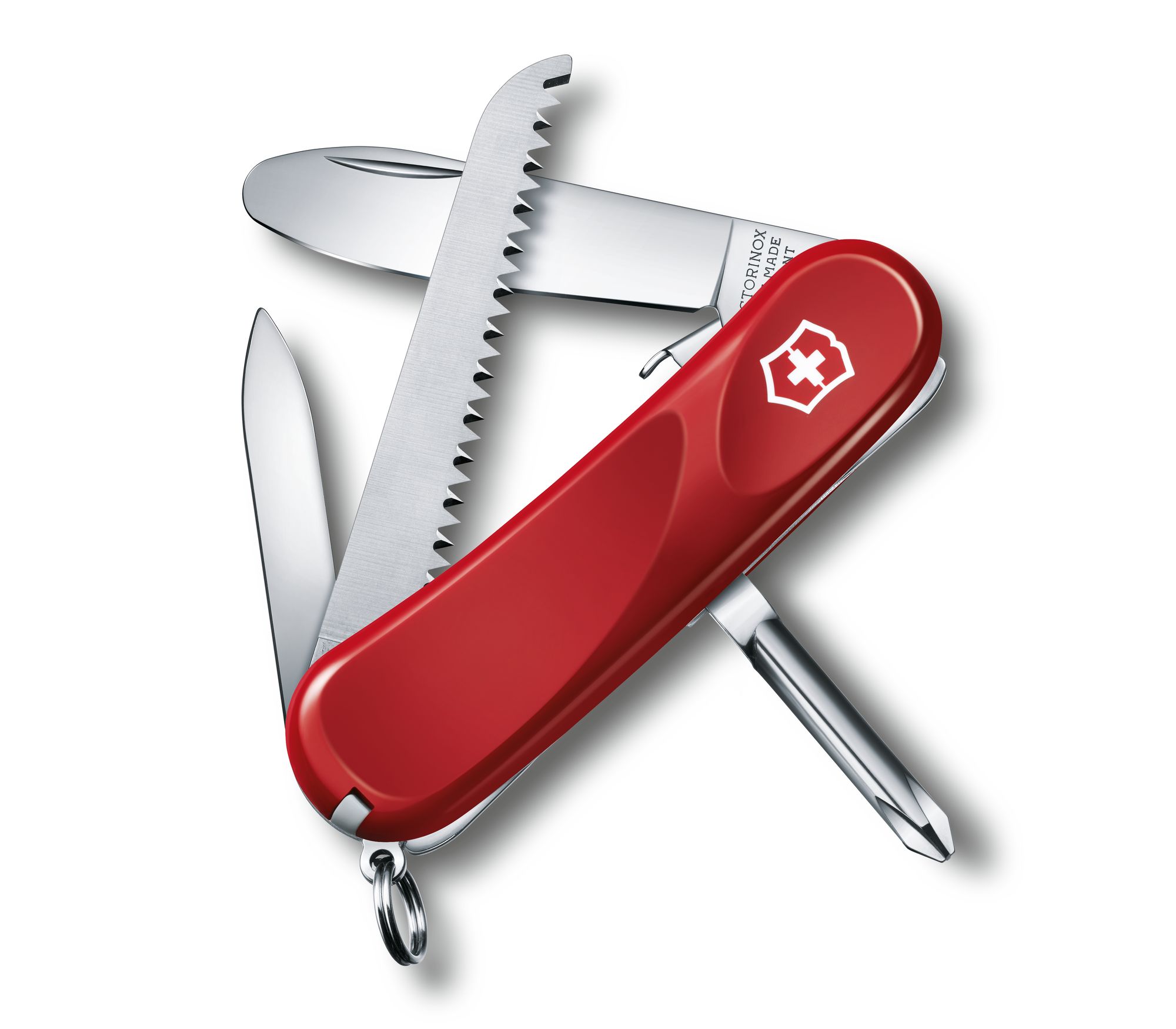 Швейцарський ніж Victorinox Junior 09 85 мм 8 функцій Червоний (2.4213.SKE)