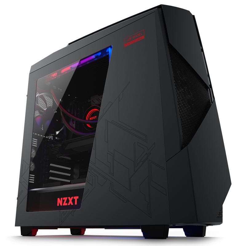 Корпус NZXT Noctis 450 Black/Red (CA-N450W-M1) (F00153059)