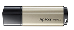 Flash Drive Apacer AH353 32GB (AP32GAH353C-1) Champagne Gold (6442631)