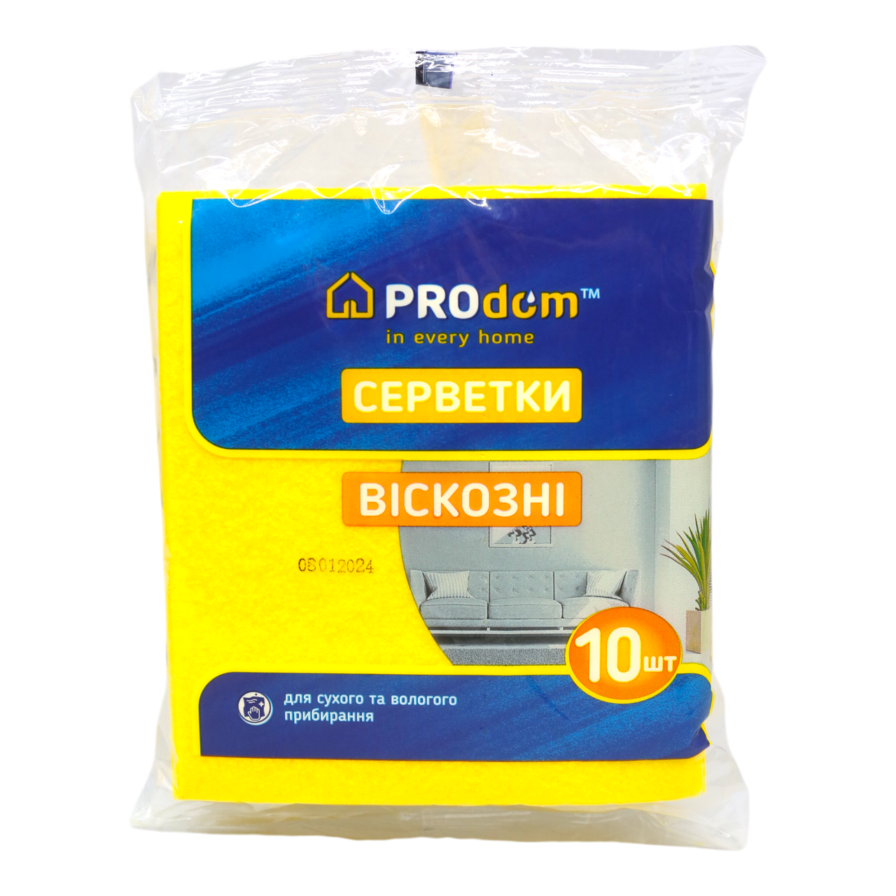 Салфетки PROdom 30х36 см 10 шт