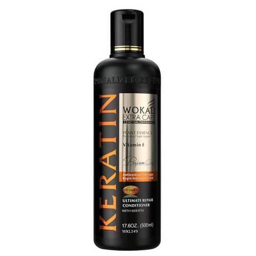 Кондиционер для волос Интенсивный уход Wokali Keratin Conditioner Ultimate Repair 500мл