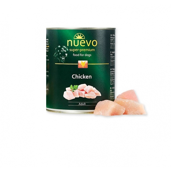 Влажный корм NUEVO DOG ADULT Chicken 400 г