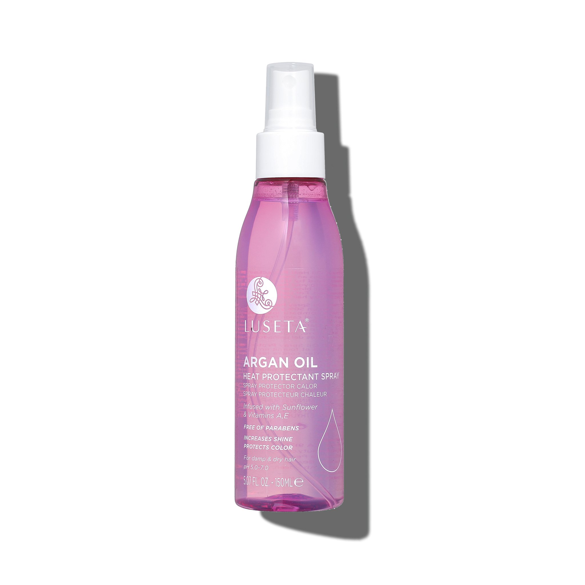 Термозахист для всіх видів волосся Luseta Argan Oil Heat Protectant Spray (LU6057)