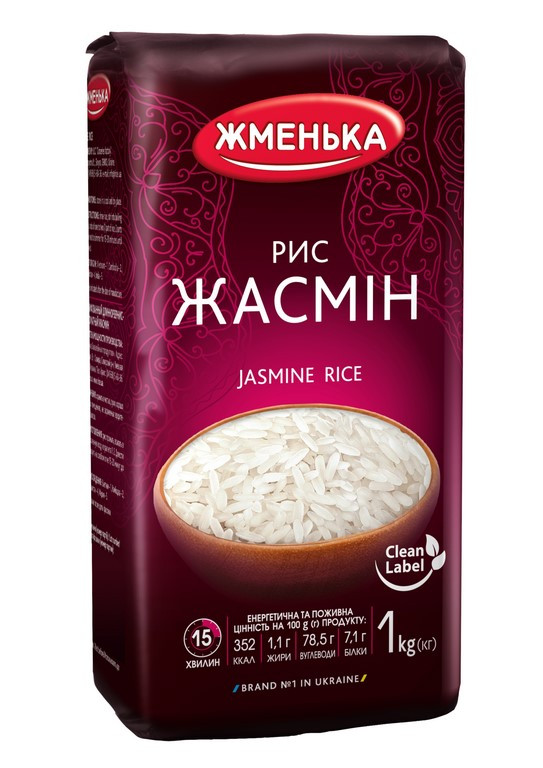 Рис Жасмин Жменька 1 кг