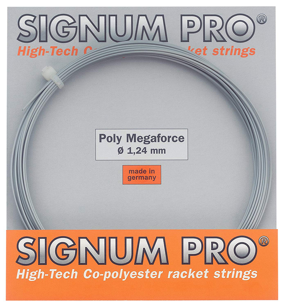 Теннисные струны Signum Pro Poly Megaforce 12,2 м Серый (115-0-1)