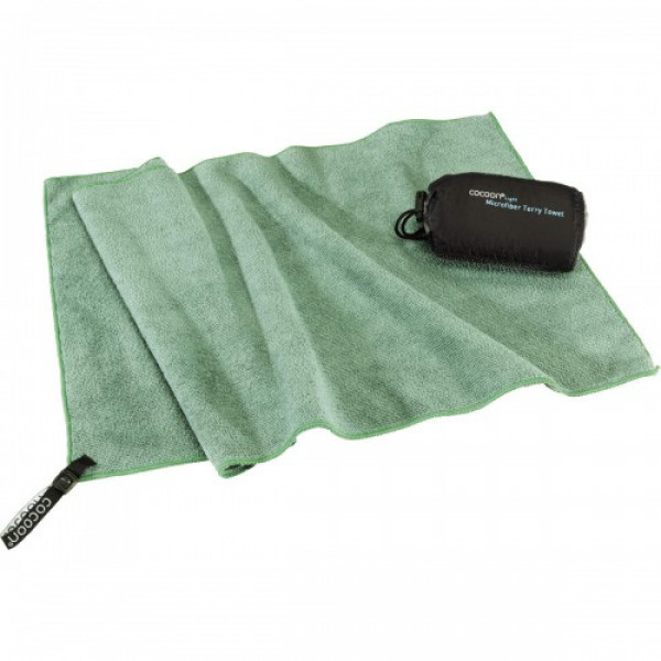 Рушник Cocoon Microfiber Terry Towel Light M Bamboo Green (1051-TTE07-M)