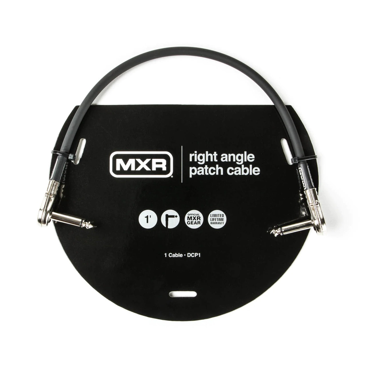 Кабель інструментальний Dunlop DCP1 MXR Patch Cable 0.3m (1ft) (Right Angle)