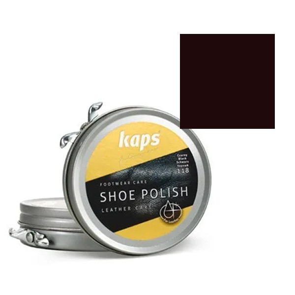 Паста для обуви Kaps Shoe Polish 50 ml 106 Темно-Коричневый