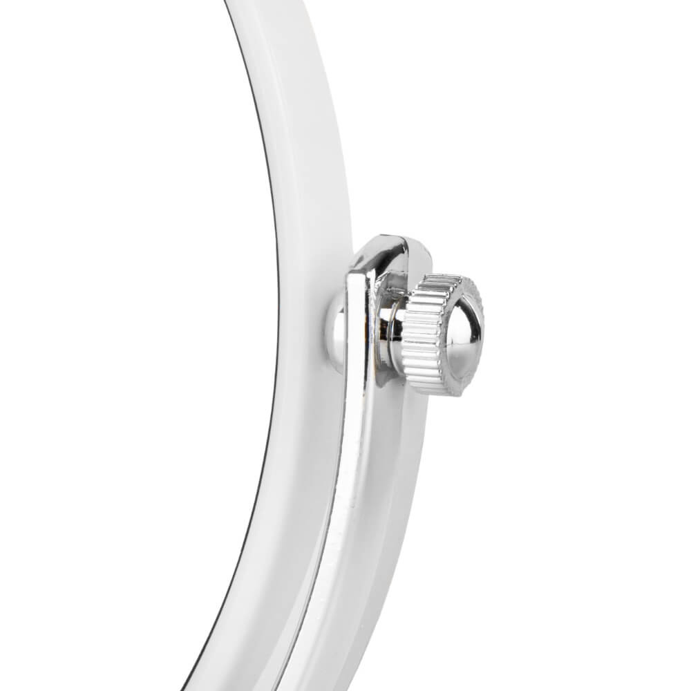 Дзеркало Silver на ніжці 16х27 см Lefard Білий AL219050