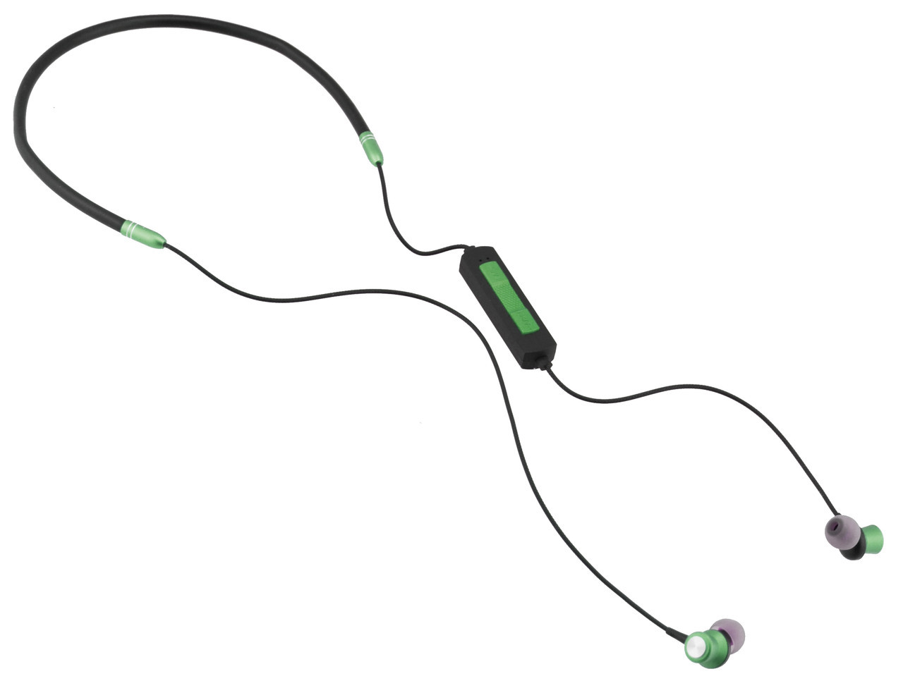 Беспроводные наушники Noisy AZ-33B с функцией плеера Bluetooth Green (np2_00094)