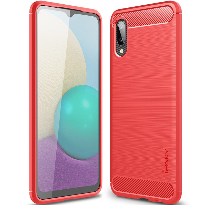 Чехол iPaky Slim Series для Samsung Galaxy A02 (Красный) 1126401