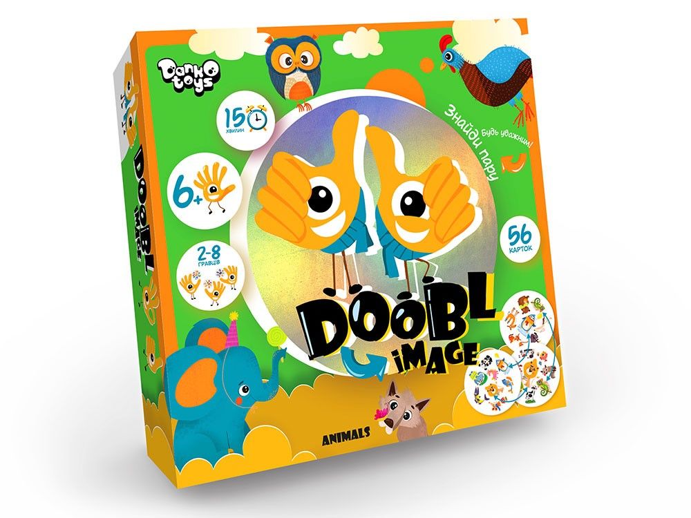 Настільна гра Doobl image Animals рус Данкотойз (DBI-01-03U)