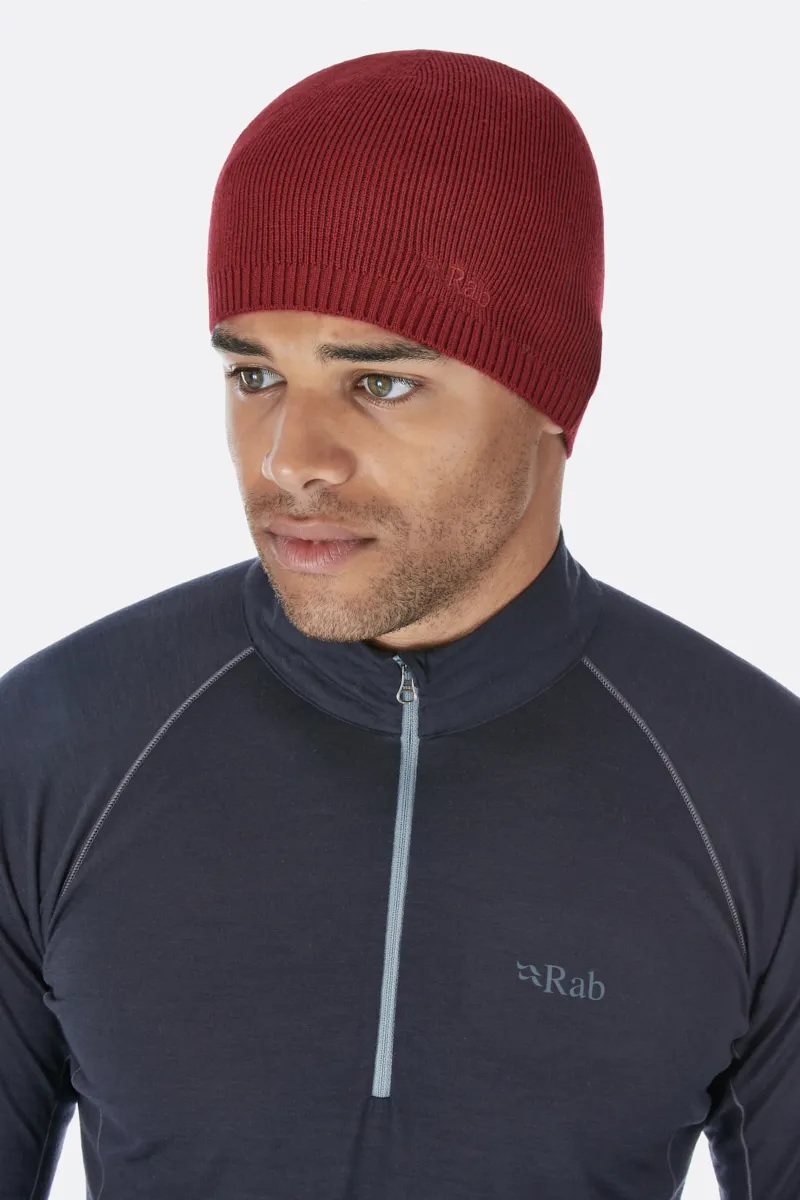 Шапка Rab Merino Beanie One Size Бордовый