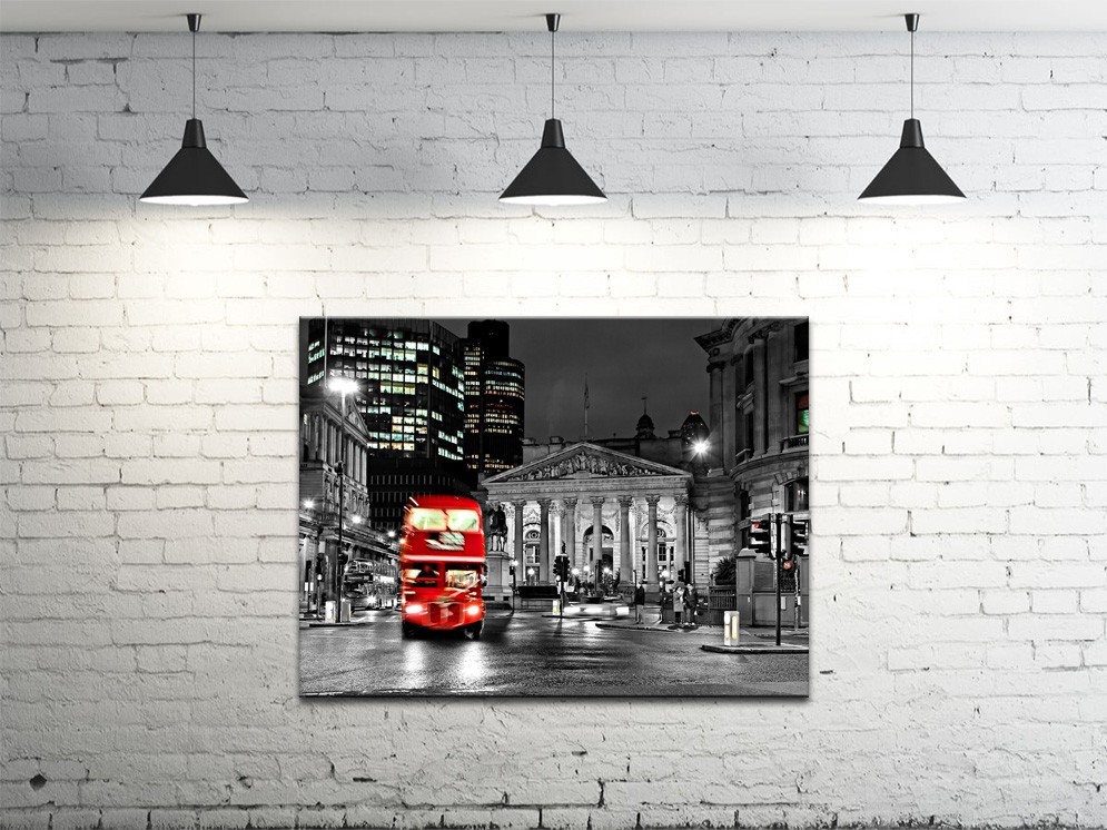Картина на полотні ProfART S4560-615 45 x 60 см Нічне місто (hub_SlVs12437)