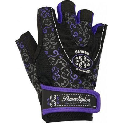 Рукавички для фітнесу та важкої атлетики Power System Classy Жіночі PS-2910 S Чорно-фіолетовий (PS_2910_S_Black/Purple)