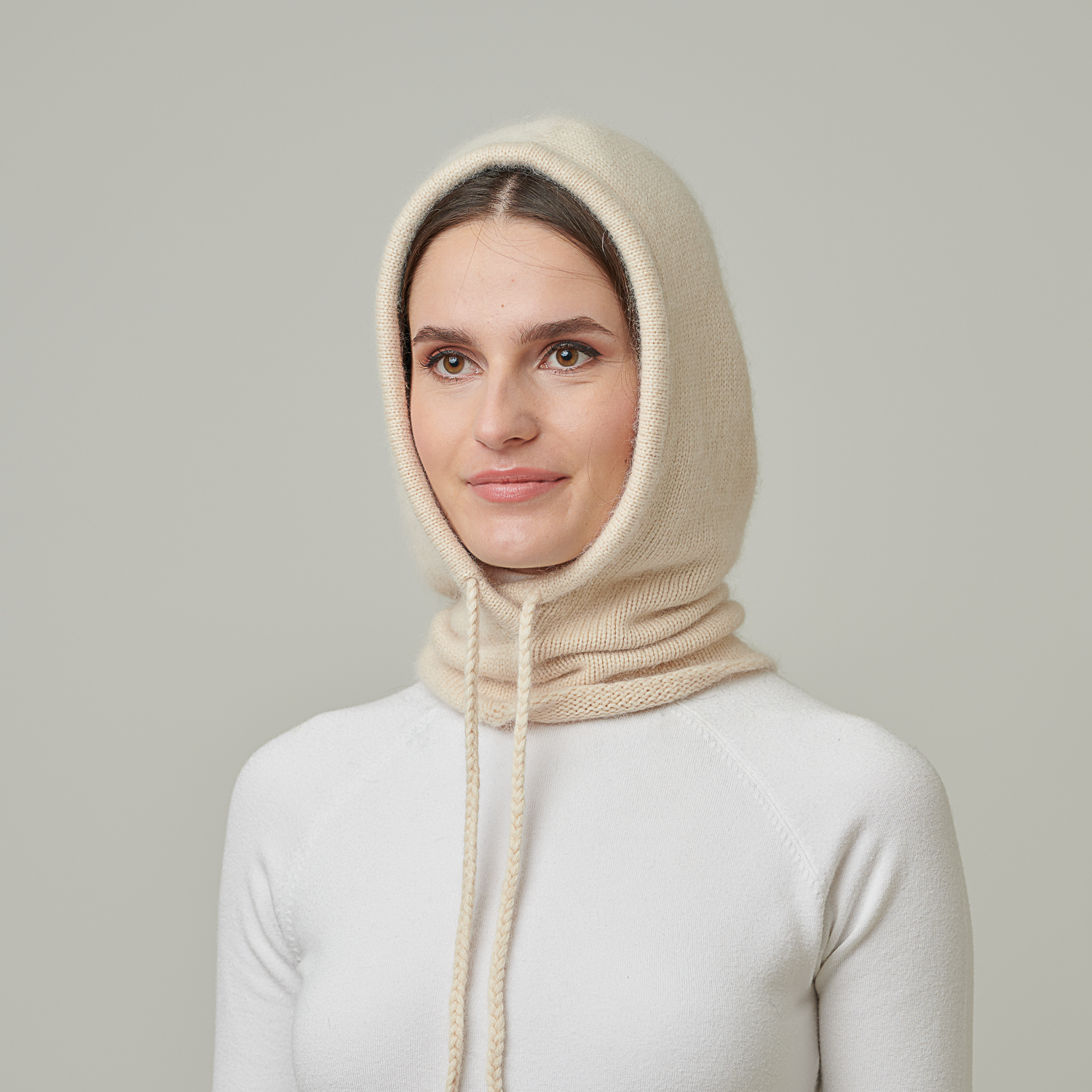Капор женский 968-968 LuckyLOOK One Size Бежевый