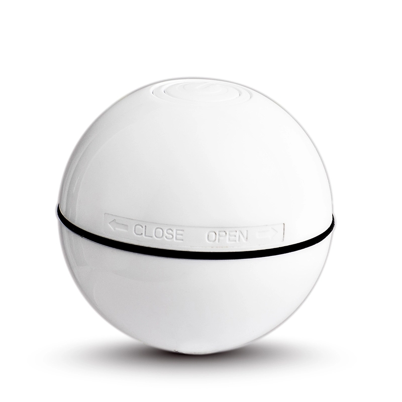 Игрушка для кошки Sundy USB smart мяч-шарик с хаотичным движением и излучаемой красной точкой Белый (301)