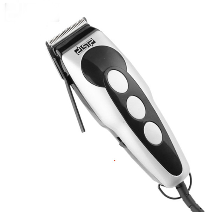 Машинка для стрижки волос DSP E-90012 220V Черная с серебристым (301132)