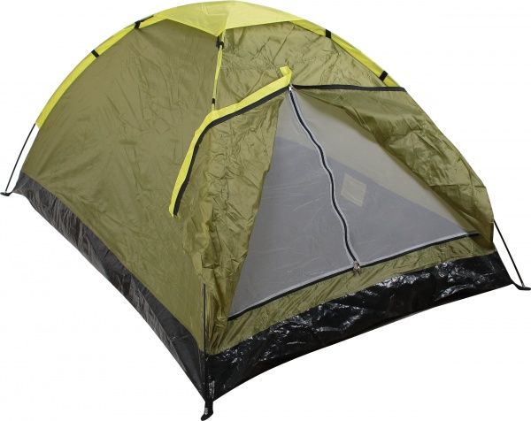 Палатка туристическая двухместная Underprice 205 х150х105 см Зеленый