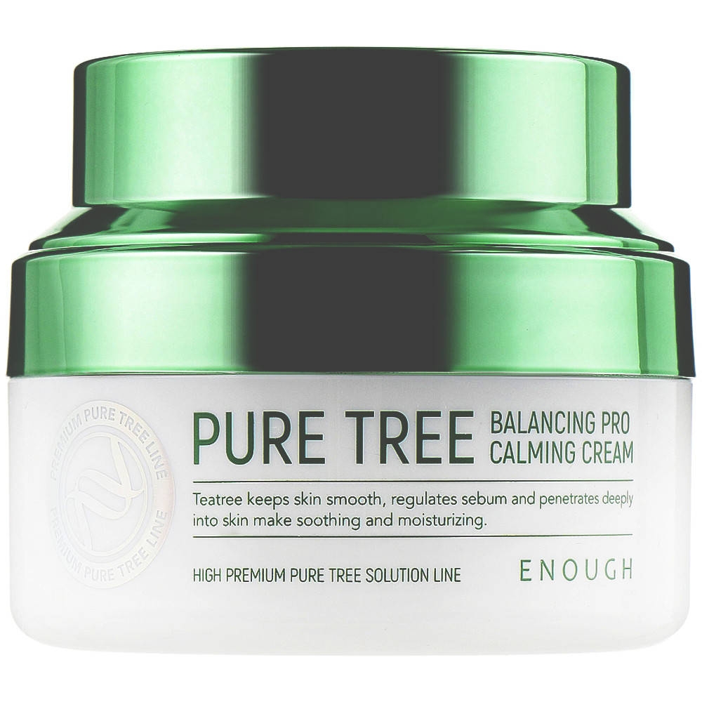 Успокаивающий крем для лица с маслом чайного дерева Enough Pure Tree Balancing Pro Calming Cream 50 мл (8809438484978)