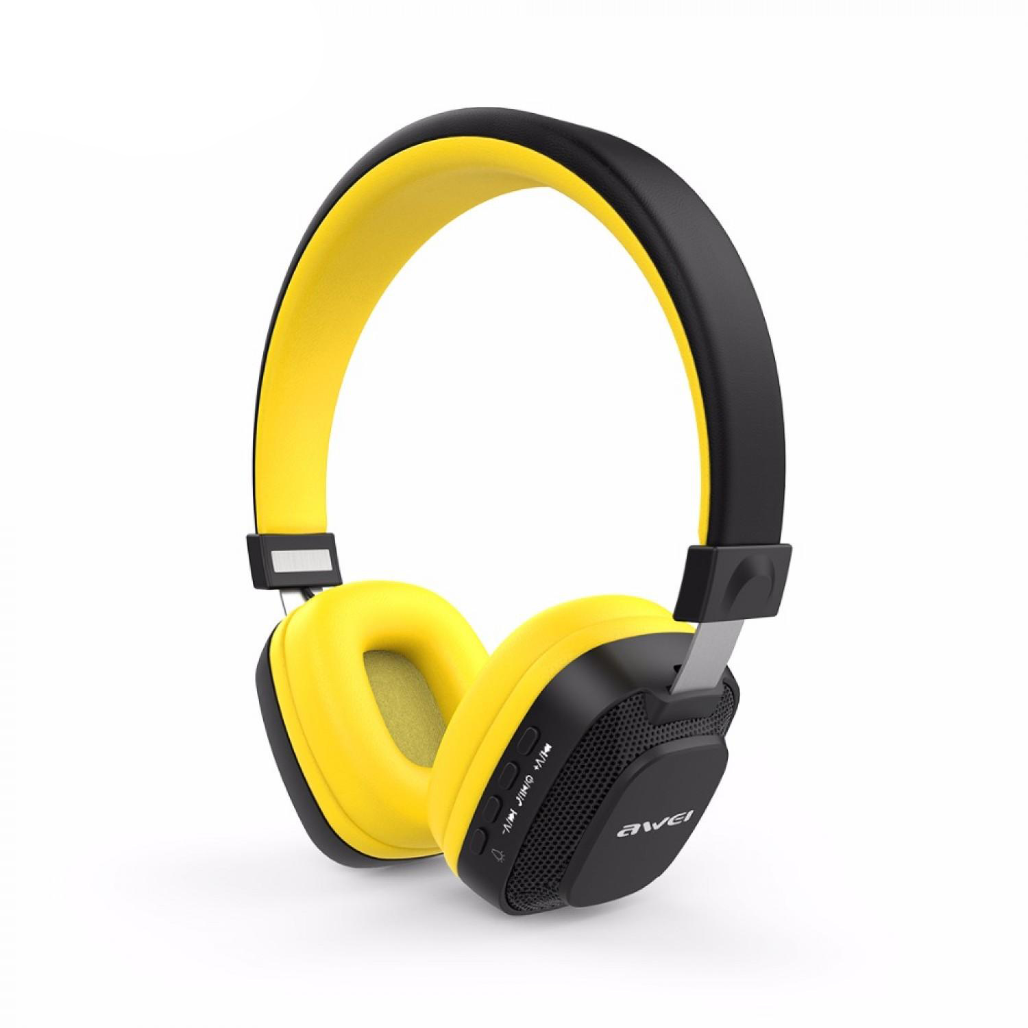 Bluetooth-наушники Awei A760BL Yellow (MD-18047)