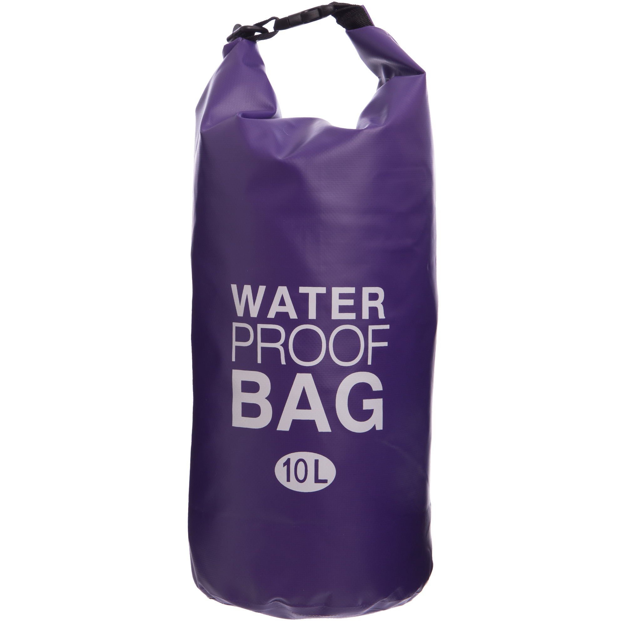 Водонепроницаемый гермомешок с плечевым ремнем Waterproof Bag 10л TY-6878-10 (PVC) Фиолетовый (PT0491)