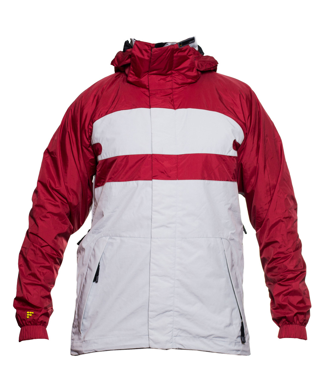 Чоловіча гірськолижна куртка Bonfire Fusion C10 S White Red (hub_NtGc47144)