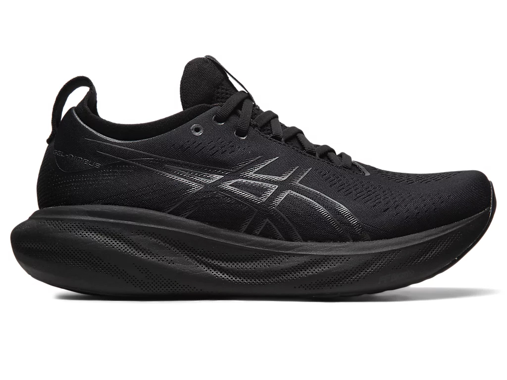 Мужские кроссовки для города Asics ( 1011B547 ) GEL-NIMBUS 25 2023 BLACK размер 47