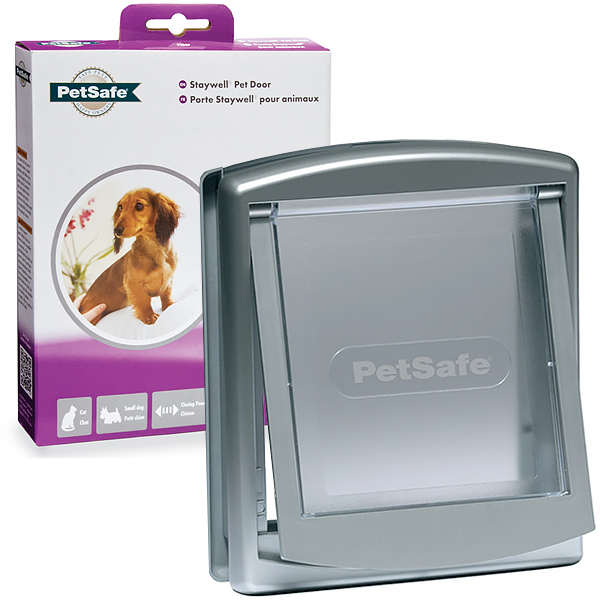Дверца для котов и собак малых пород PetSafe Staywell Original до 7 кг 236х198 мм Серый (5011569002959)