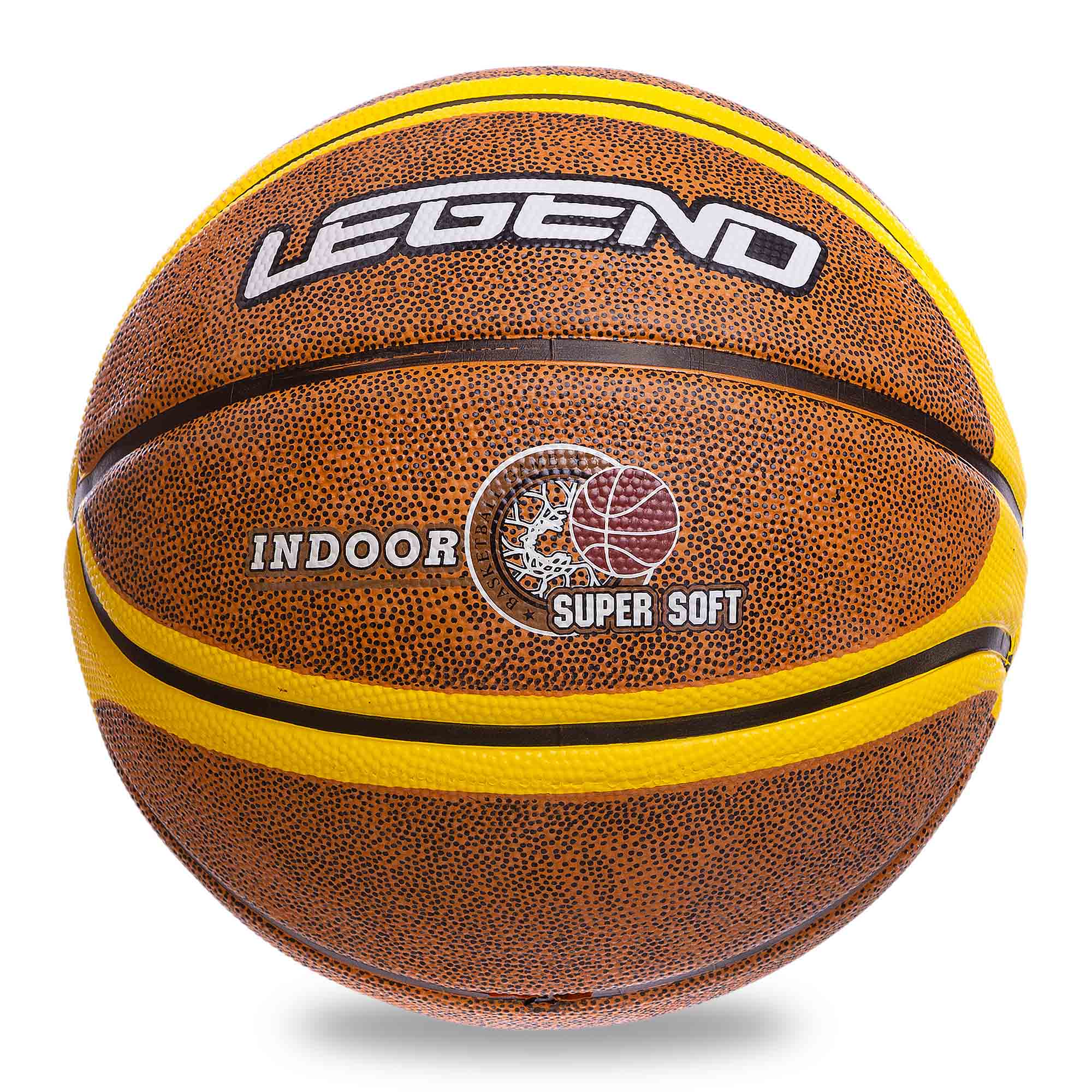 Мяч баскетбольный LEGEND BA-1912 №7 Оранжевый