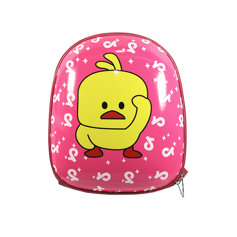 Дитячий рюкзак з твердим корпусом Duckling A6009 Pink (6838-21678)