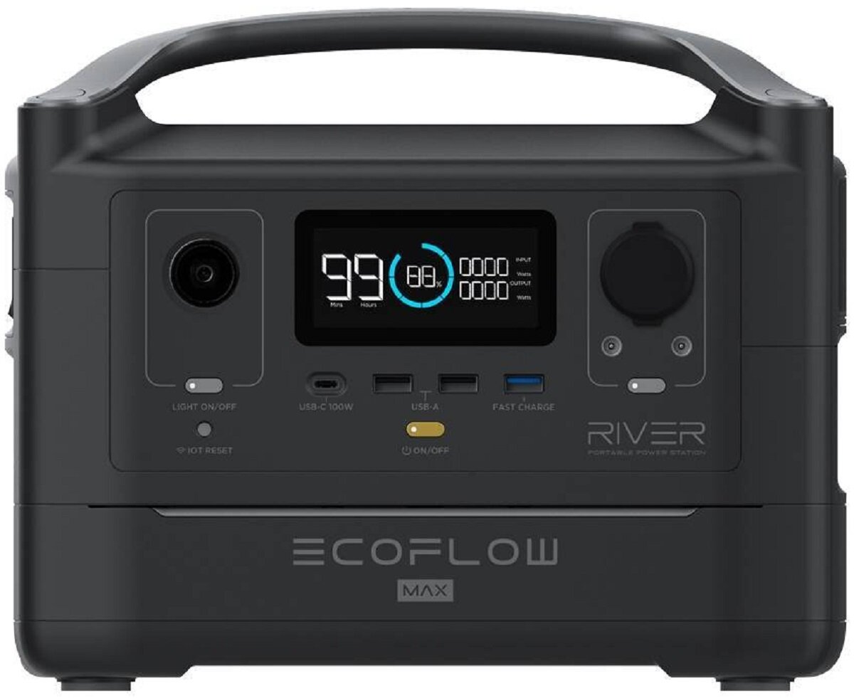 Зарядна станція EcoFlow RIVER Max 600MAX-EU 600Вт
