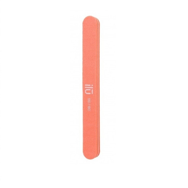 Пилочка для ногтей Ilu Buffer Straight 100/180 Orange (5903018914800)