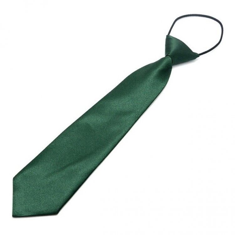 Дитяча Зелена-Смарагдова Краватка Gofin Однотонна Fgnd-2210