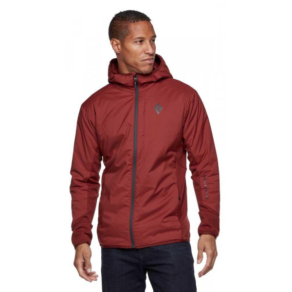 Куртка Black Diamond M First Light Hybrid Hoody Dark Crimson L (1033-BD OL096003LRG1)