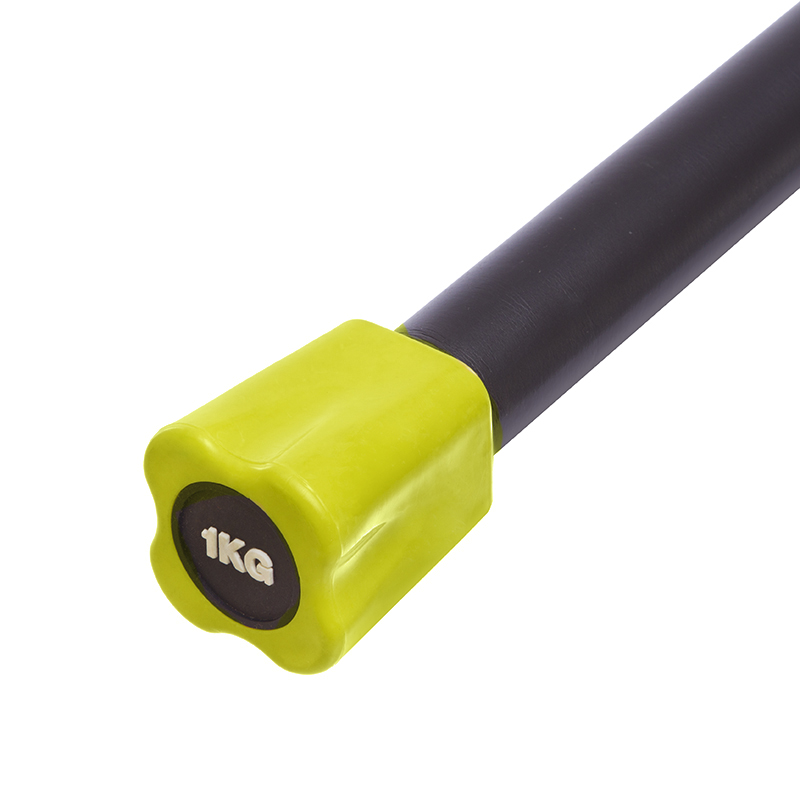 Body Bar Бодібар Zelart 1кг FI-0274-1 Чорно-жовтий