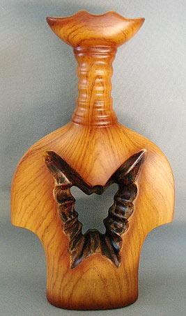 Ваза настольная ceramic Шик Amphora Butterfly with copper Bona DP41647