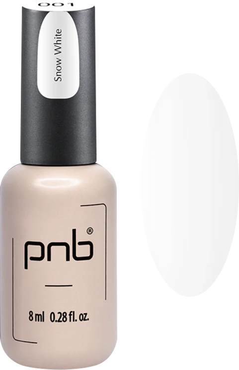 Гель-лак PNB 001 Білий 8 мл (59536)