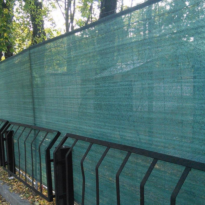 Затеняющая сетка для огорода АгроКремінь 60 затенения 2х50 м Зелёный iz16421