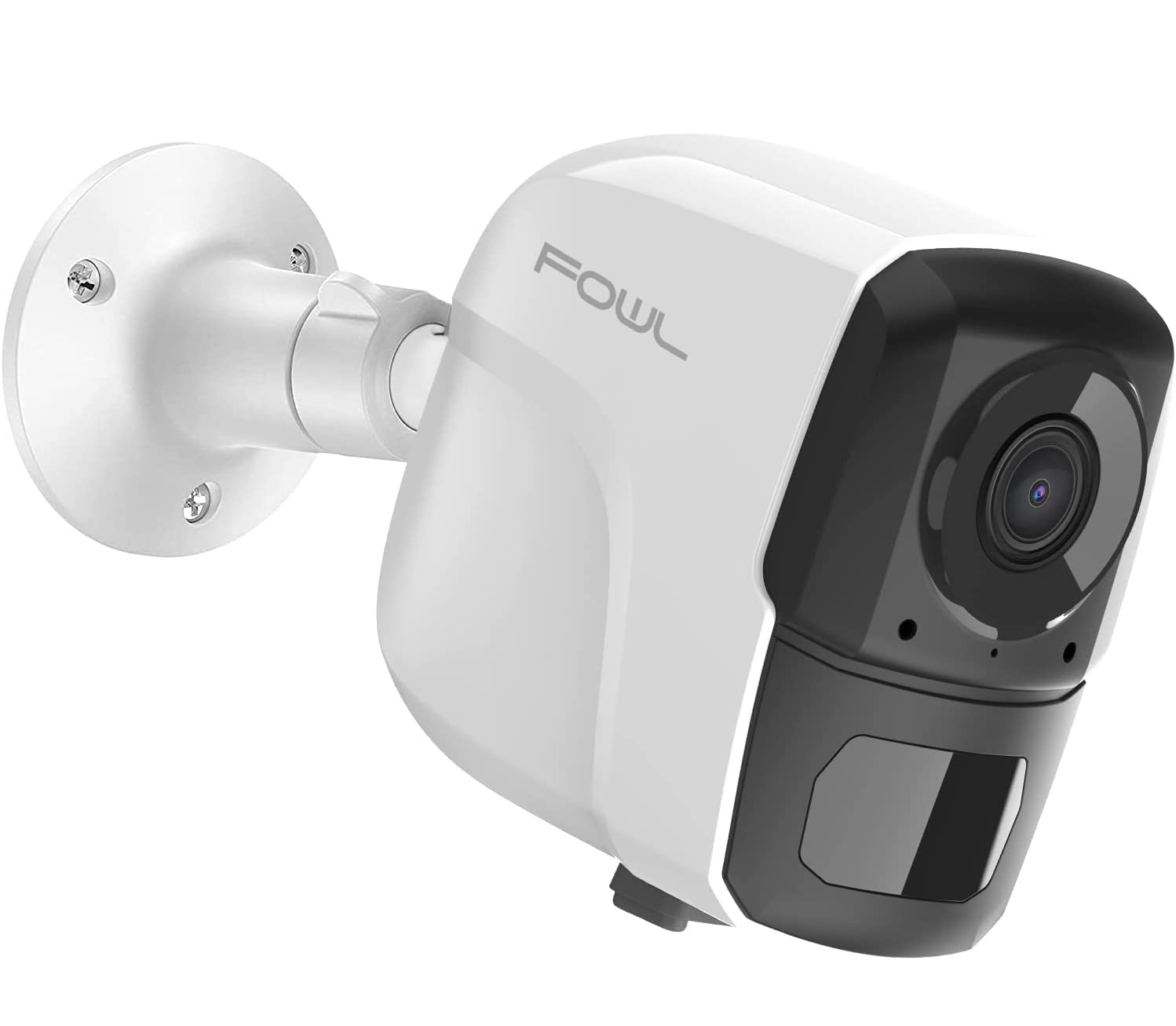 Автономна вулична WiFi камера відеоспостереження з датчиком руху та нічним баченням Camsoy F1 White