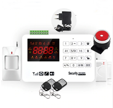 Комплект сигнализации GSM Alarm System  GSM40A plus Белый (UUGJRNN885SVVVD)