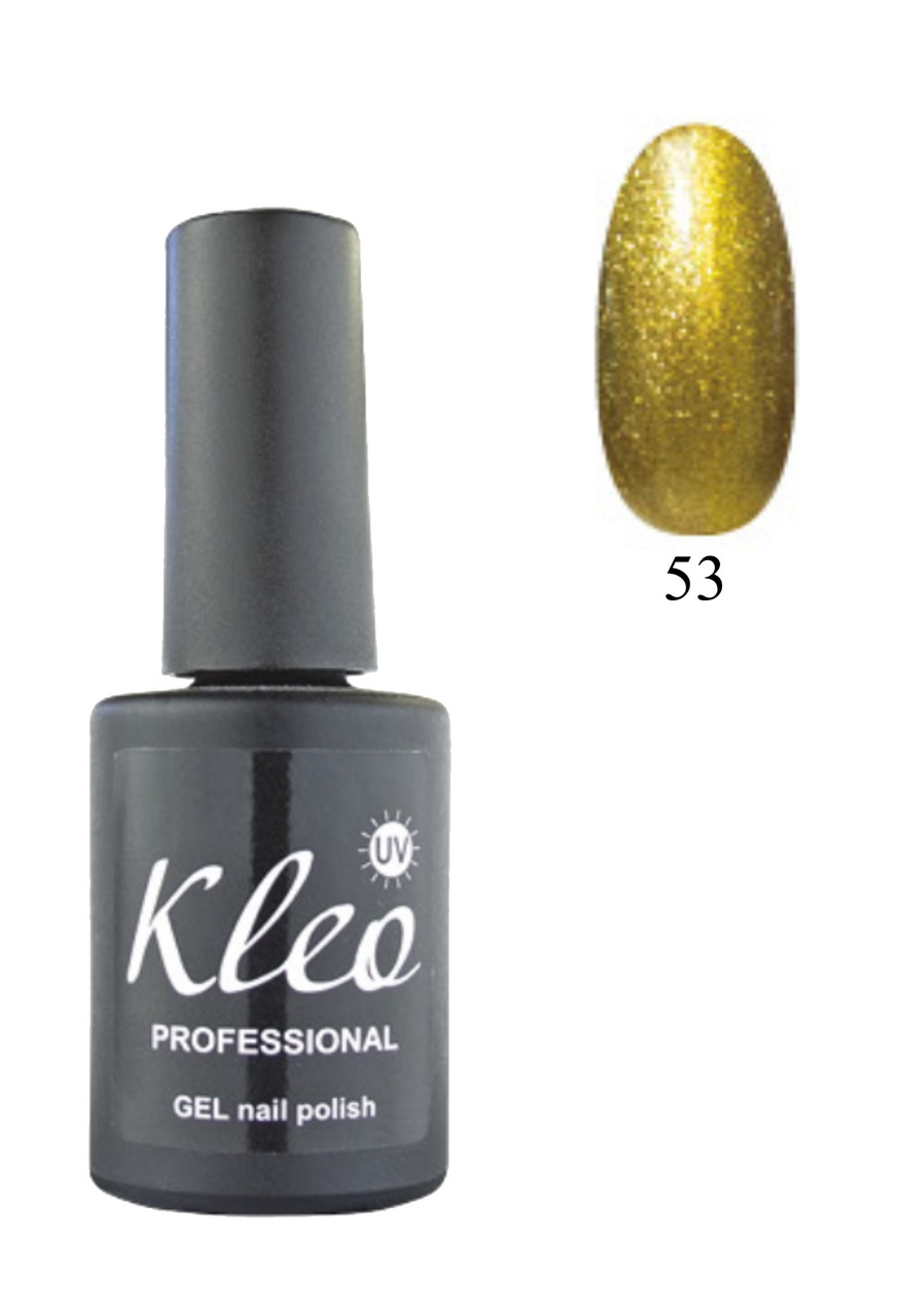 Гель-лак для нігтів Котяче око Kleo Professional Chameleon Cat eye gel 3D effect Колір 53 11 мл