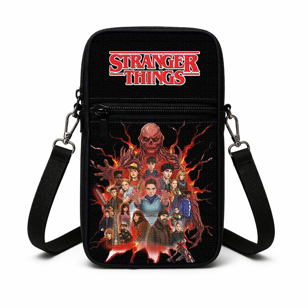 Дитяча сумка через плечо для телефону Дуже дивні справи (Stranger Things), 19×10×5 см