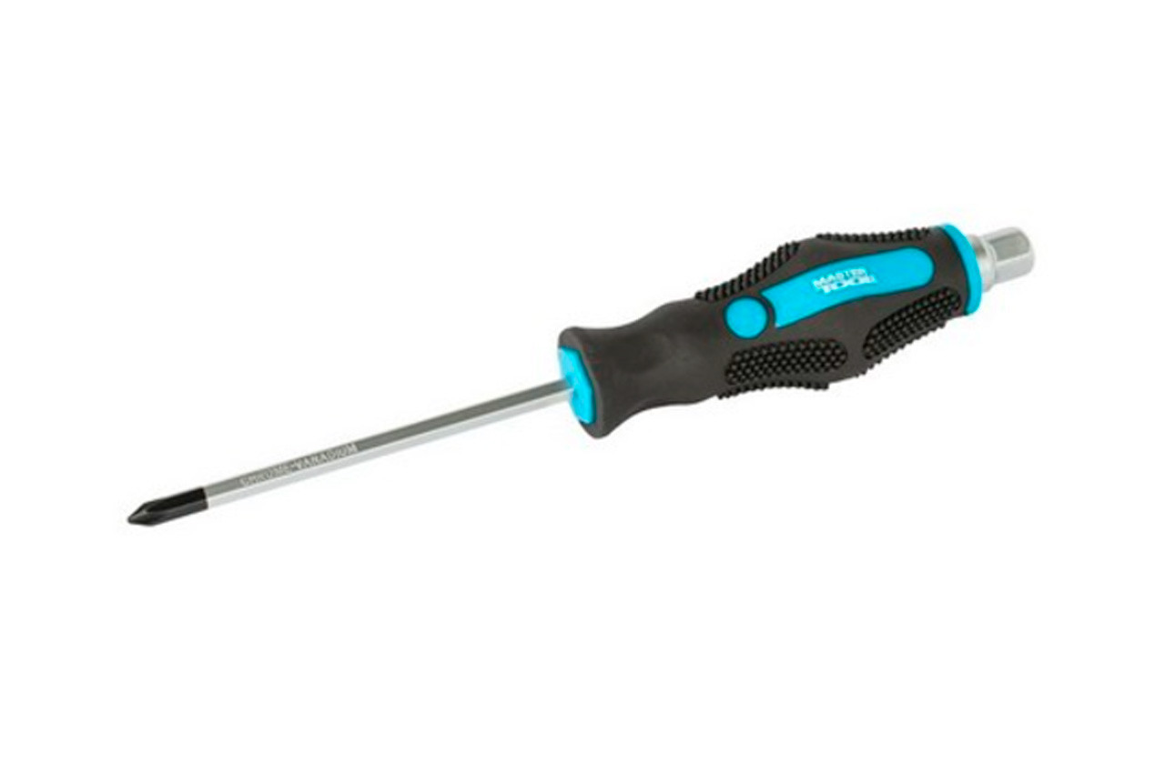 Отвертка ударная MASTERTOOL РН1 x 100 мм HEX (49-6110)