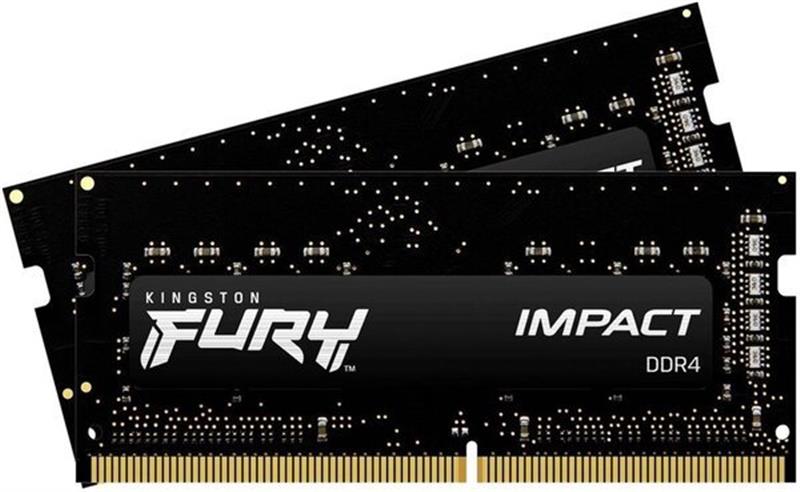 Модуль памяти SO-DIMM 2x16GB/3200 DDR4 Kingston Fury Impact (KF432S20IBK2/32)