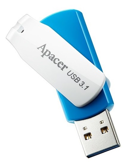 Flash Drive Apacer AH357 32GB USB (AP32GAH357U-1) Blue/White (6544944)