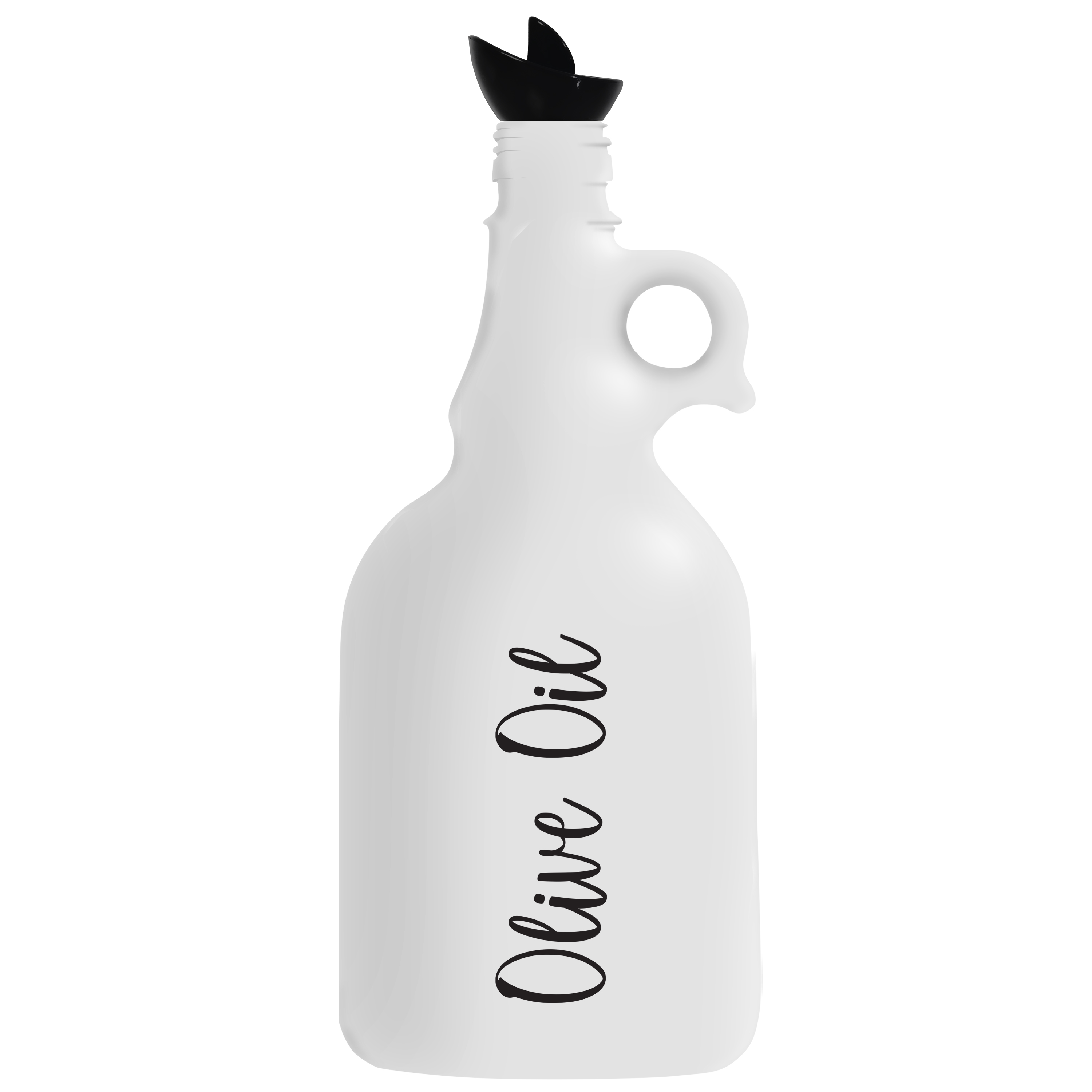Бутылка для масла Herevin Ice White Oil 1000 мл Белый (6738418)