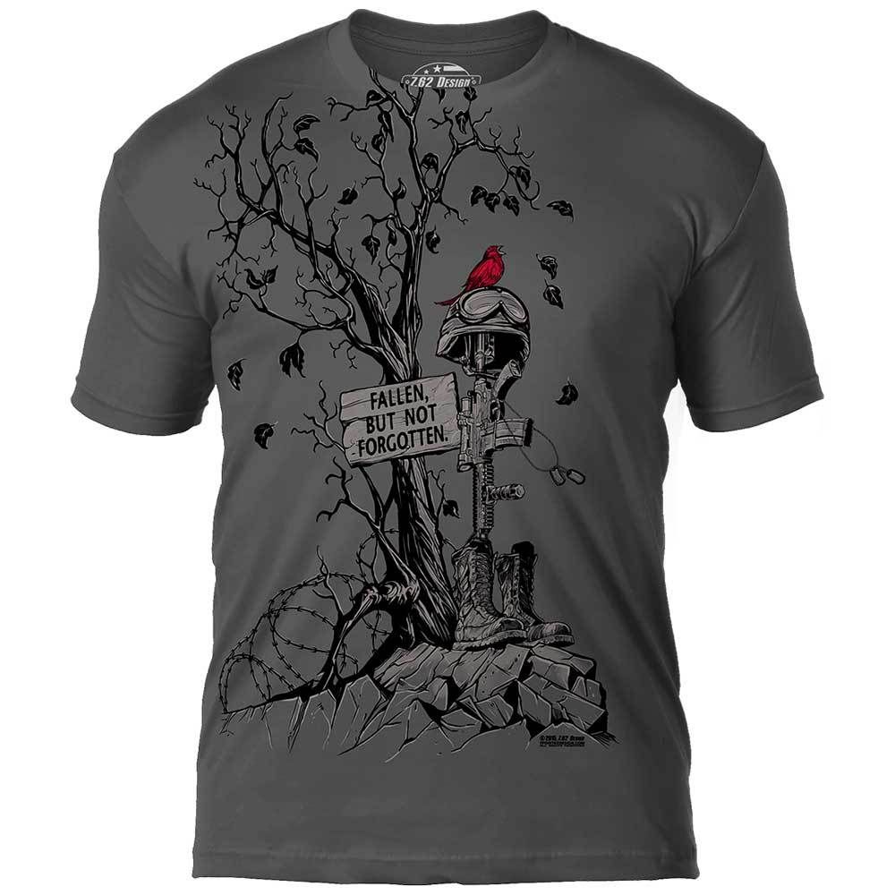 Футболка 7.62 Design Fallen Not Forgotten Charcoal L Сірий (762-002-433CL-L)