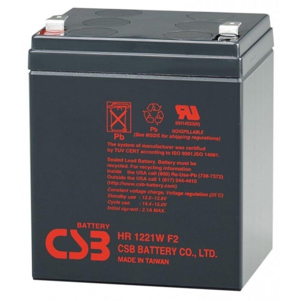 Акумуляторна батарея AGM CSB HR1221WF2 12V 5Ah